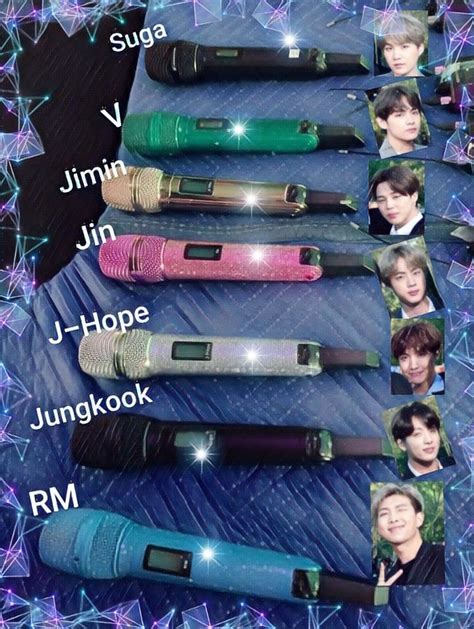 Bts New Mic Colors 2021 - btsjullld