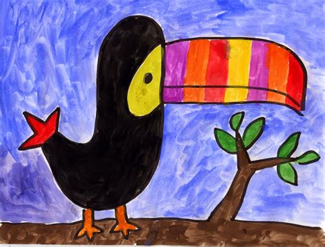 Bird, Toucan · Art Projects for Kids