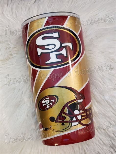 San Francisco 49ers Tumbler 49ers Tumbler SF Tumbler | Etsy in 2021 ...