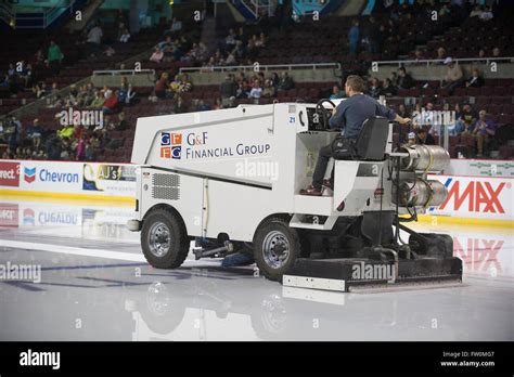 Zamboni ice resurfacing an ice rink Stock Photo, Royalty Free Image: 101434375 - Alamy