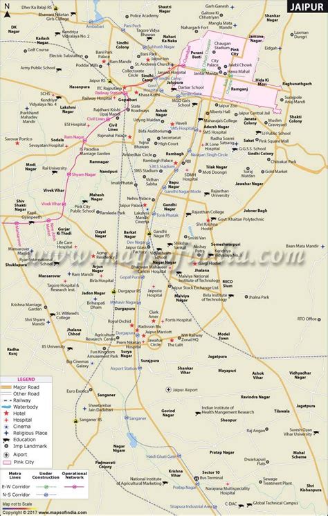 Jaipur Metro Map