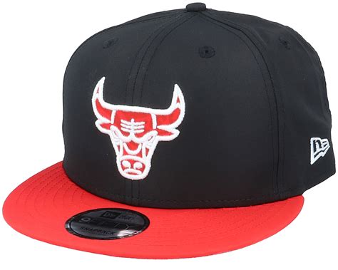 Chicago Bulls 9Fifty OTC Black/Red Snapback - New Era cap ...