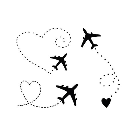 Temporary Tattoo Airplanes set Buy in Ukraine