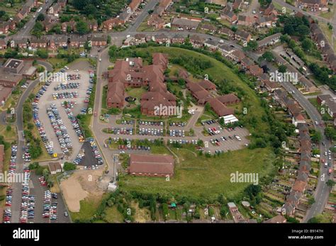 Aerial view of the Dorothy Pattison Hospital in Walsall West Midlands ...