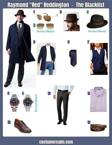 How To Dress Like Raymond Reddington Guide For Cosplay & Halloween ...