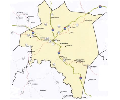 West Virginia Legislature's District Maps