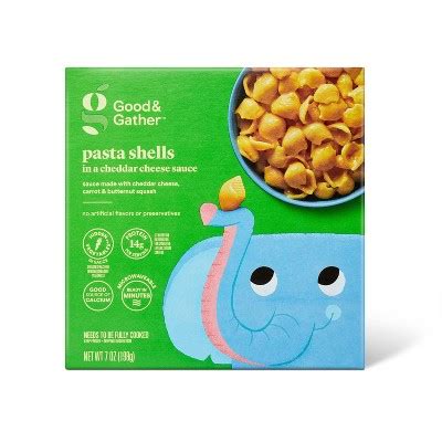 Frozen Pasta Shells In Cheddar Cheese Sauce - 7oz - Good & Gather™ : Target