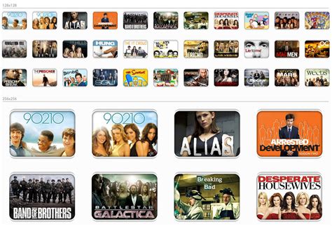 TV shows Icons .V2. by dubbb on DeviantArt