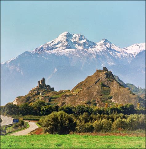 Sion - (Switzerland) - Tourbillon castle - Valère basilica… | Flickr