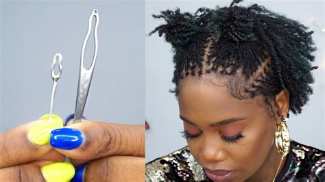 How To Self Retighten Your Locs Plus Nappy Locs Tool - https://blackhairinformation.com/video ...