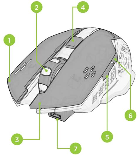 HYPERGEAR Chromium Wireless Gaming Mouse User Manual