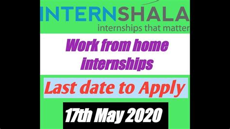 Internshala Internships 2020|| Summer internship || Internship for ...