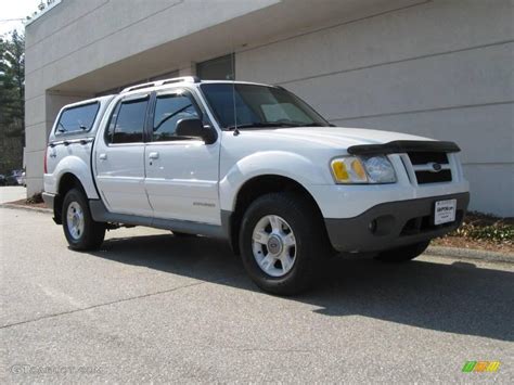 2002 Oxford White Ford Explorer Sport Trac 4x4 #8495609 Photo #7 | GTCarLot.com - Car Color ...