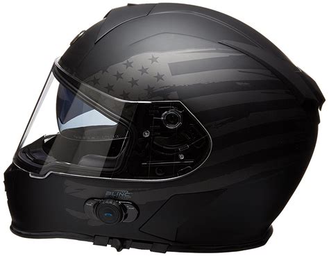 Icon motorcycle helmets with bluetooth