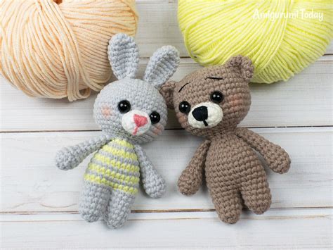 Mini Crochet Animals Free Patterns Click The Link Below For The Free ...