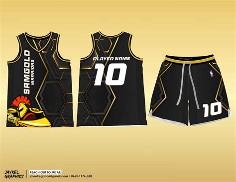 Samgold Warriors Basketball Jersey by iamjayrel17 on DeviantArt