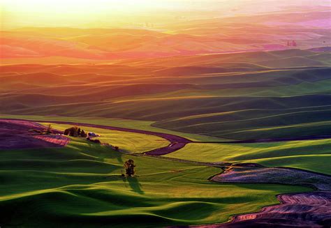 Palouse Sunrise Photograph by Mimai - Fine Art America