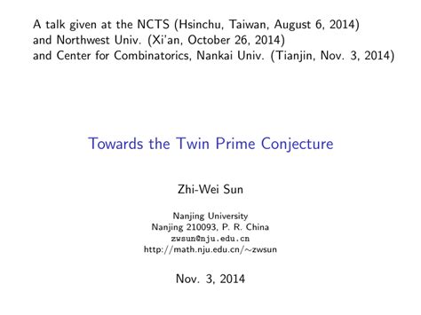 Towards the Twin Prime Conjecture