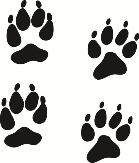 Coyote Paw Print Clip Art - ClipArt Best