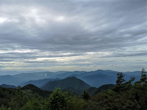 Mt Sajiki (1915m), Mt Murakami (1746m) and Mt Kakuma (1980m), Gunma Prefecture, Sunday ...