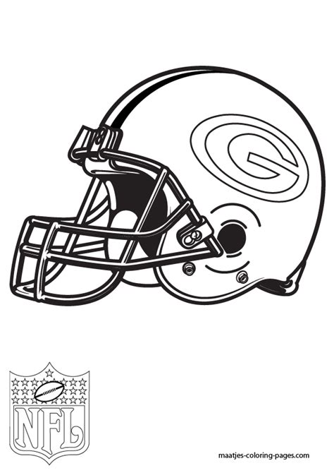 Green Bay Packers Symbol Coloring Pages