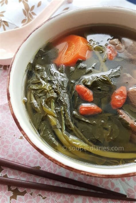 Chinese Watercress Soup Recipe (西洋菜汤) - Souper Diaries