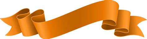 Orange Clipart Banner Png - Banner Orange Ribbon Png, Transparent Png, free png download | PNG ...