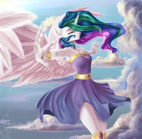 Princess Celestia by Zefirayn | My little pony comic, My little pony characters, My little pony ...