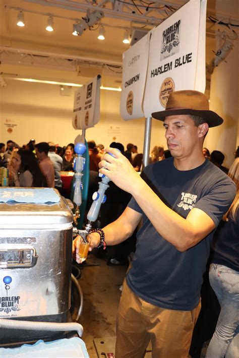 Founder Julian Riley pouring at NYC Craft Beer Fest 2018