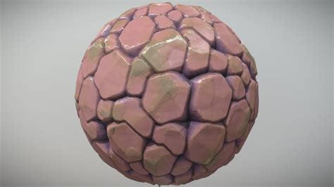 Stylized Ground/Rocks Material texture - Download Free 3D model by ...