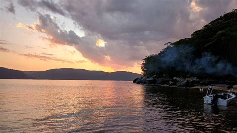 Rhino Beach Hawkesbury River Camping - YouTube