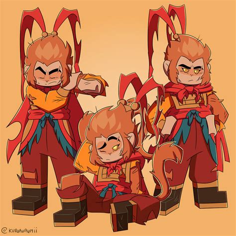 LEGO Monkie Kid beaten up Wukong by Kurukoo on DeviantArt