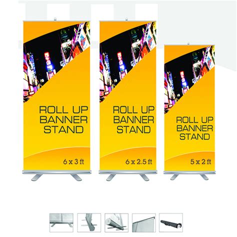 Roll Up Standee at ₹ 525 | Banner Stand in Chennai | ID: 2695591591