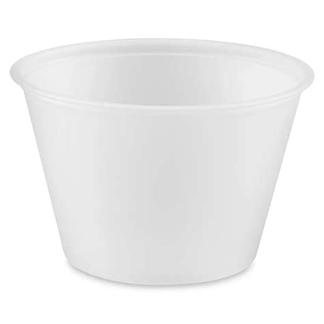 Plastic Portion Cups - 4 oz S-21201 - Uline