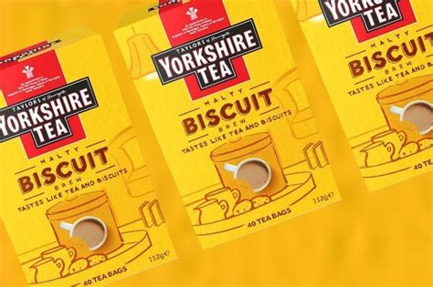 Yorkshire Tea malty BISCUIT brew gets a makeover and lands in Asda - Daily Star