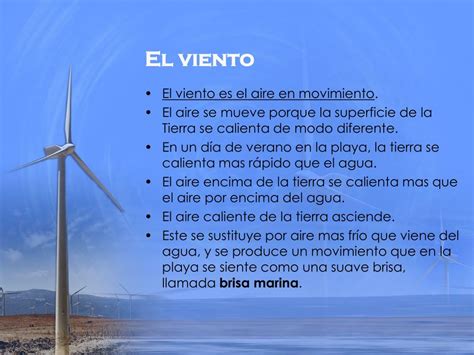 PPT - Lección 5: El Viento PowerPoint Presentation, free download - ID ...