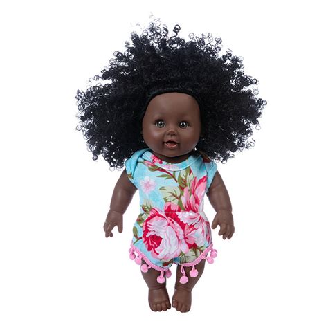 Black Dolls African American Realistic Girl Doll 12 Inch Baby Doll ...