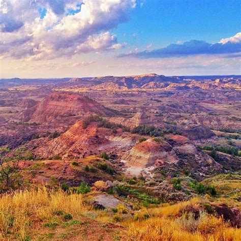 Midwest Living on Instagram: “Painted Canyon Overlook at Theodore ...