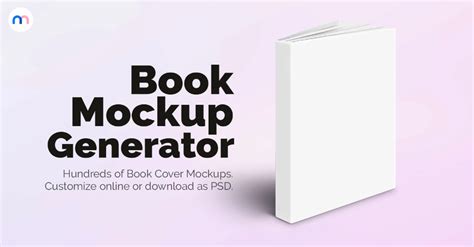 Start promoting your book with our easy-to-use book mockup generator ...