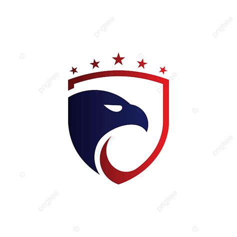 Eagle And Shield Clipart PNG Images, Eagle Shield Logo Design Template ...