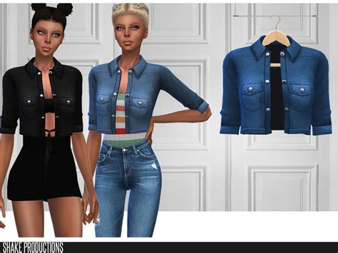 Sims 4 Maxis Match Jacket Accessory