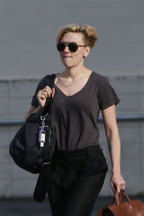 Scarlett Johansson Street Style - out in LA