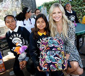 Celebrities Join Vera Bradley x Blessings in a Backpack Coast-to-Coast Charity Tour - Look to ...