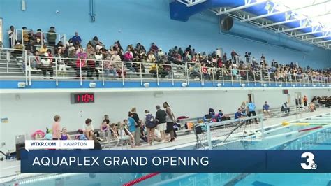 Long-awaited Aquaplex opens in Hampton after construction delays