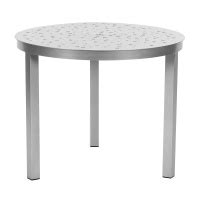 Coastal Three Legged Dining Table - Leisure Creations Furniture