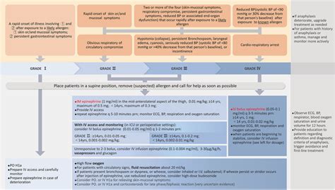 Anaphylaxis Flow Chart