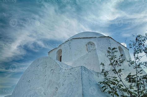 Church in Chora village of Folegandros 8206531 Stock Photo at Vecteezy