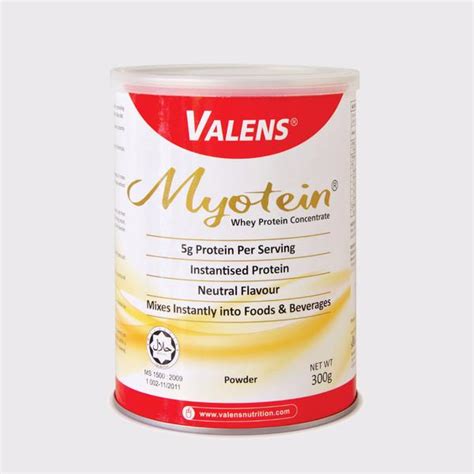 [MPLUS] Valens Myotein Whey Protein 300G