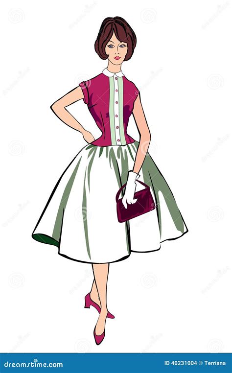 1960s Costumes Clipart