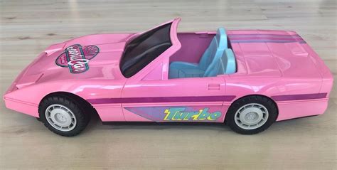 Vintage Barbie Sports Car Blue Box Turbo, Hobbies & Toys, Memorabilia ...